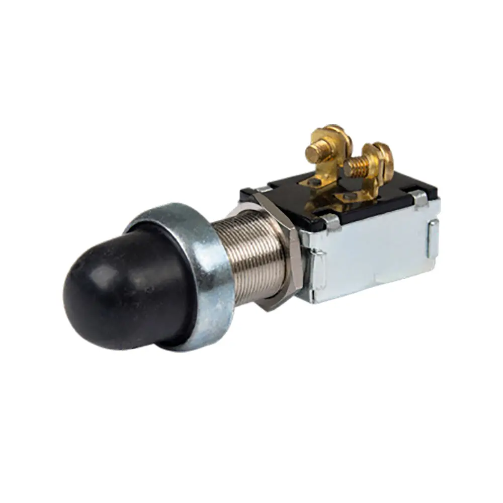 Bep 2-Position Spst Moisture Sealed Push Button Switch - Off/(On) [1001503] 1
