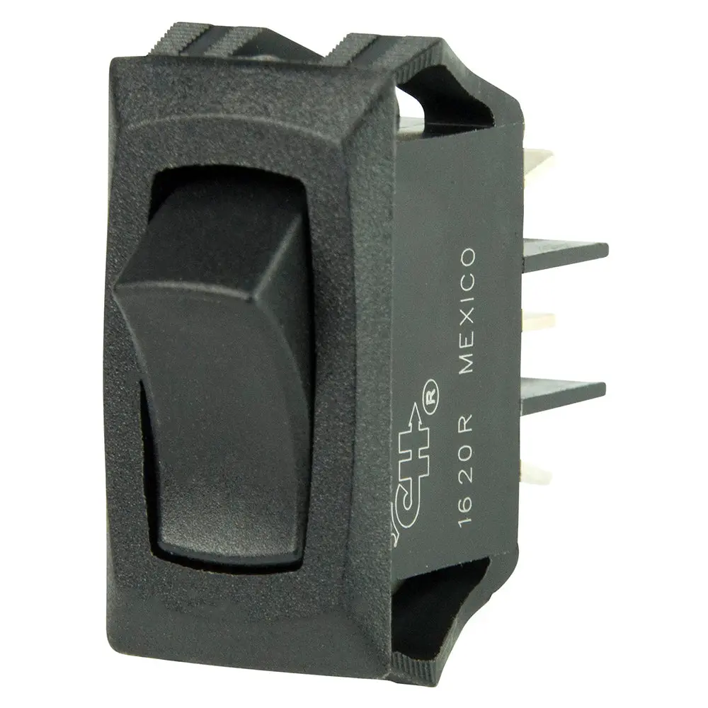 Bep Curved Spdt Mini Rocker Switch - 12V - On/On [1001706] 1