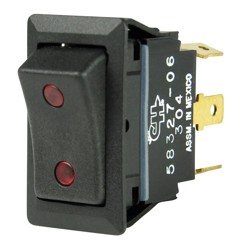 Bep Spdt Rocker Switch - 2-Leds - 12V/24V - On/Off/On [1001715] 1