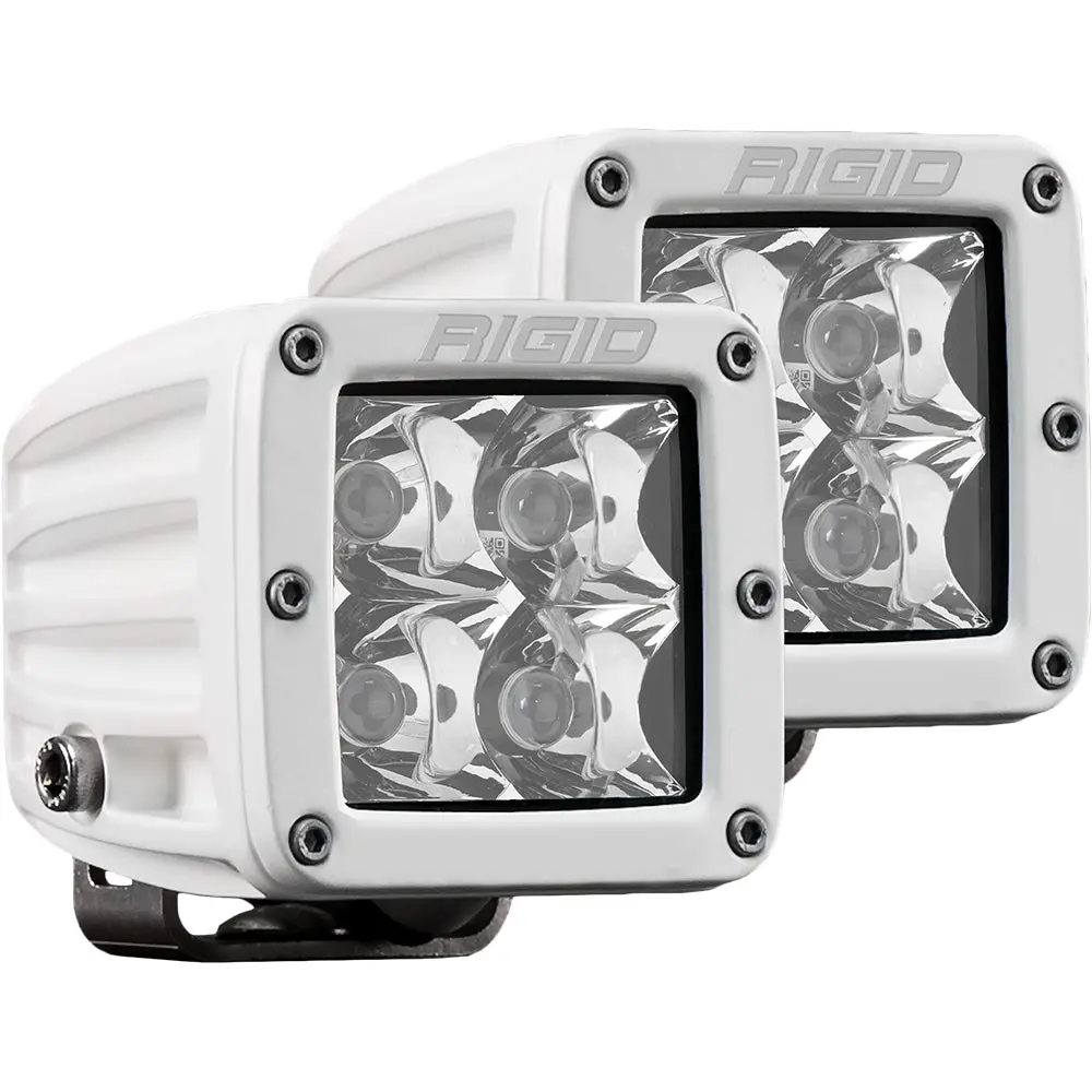 Rigid Industries D-Series Pro Hybrid-Spot Led - Pair - White [602213] 1