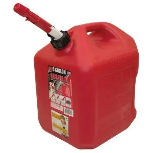 Midwest Can - Quick Flow Spout - Auto Shut Off Gas Can - 5 Gallon 1
