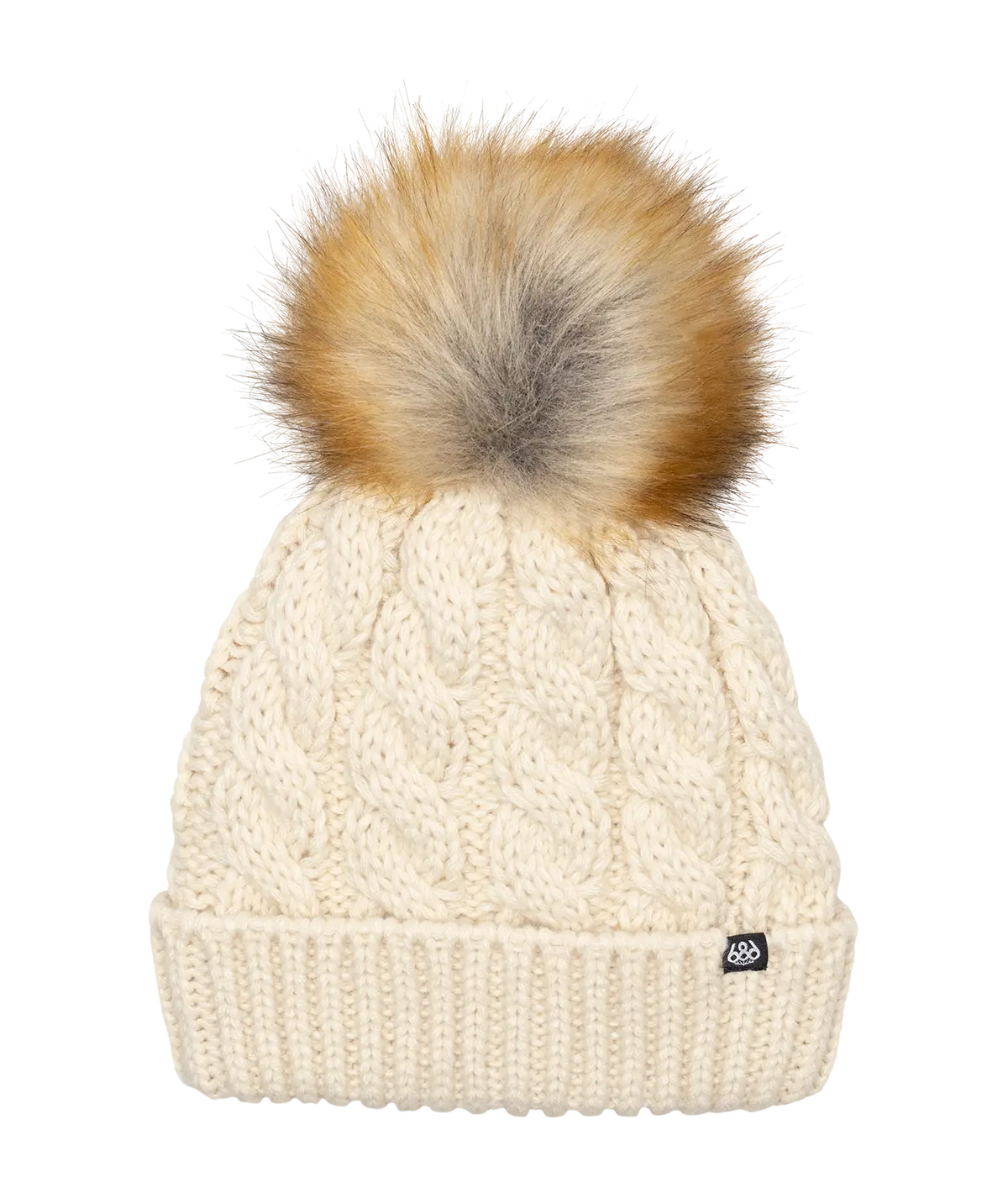 686 Girls' Knit Pom Beanie 1