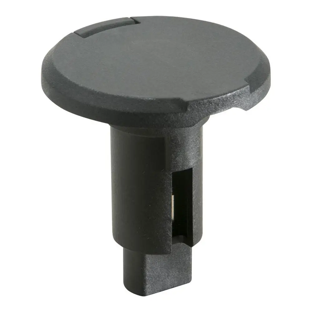 Attwood Lightarmor Plug-In Base - 2 Pin - Black - Round [910R2pb-7] 1
