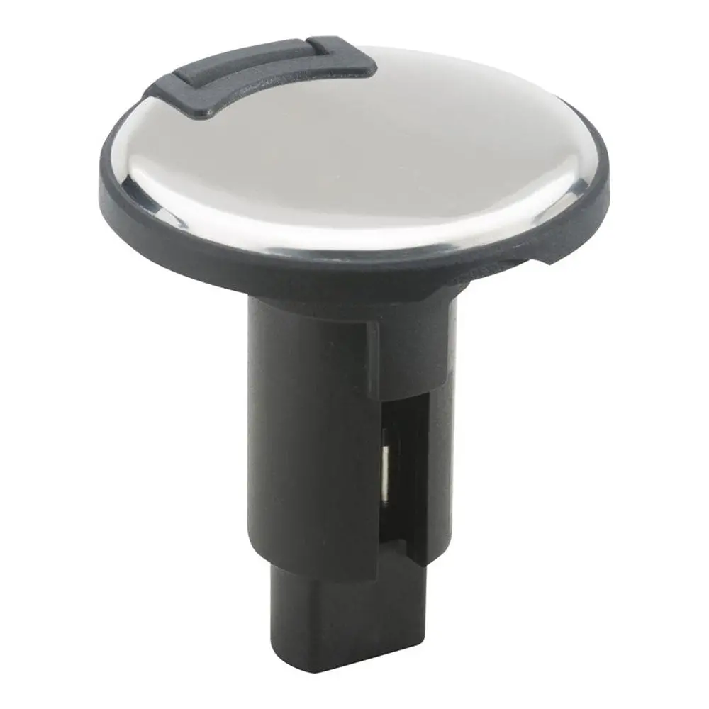 Attwood Lightarmor Plug-In Base - 2 Pin - Stainless Steel - Round [910R2psb-7] 1