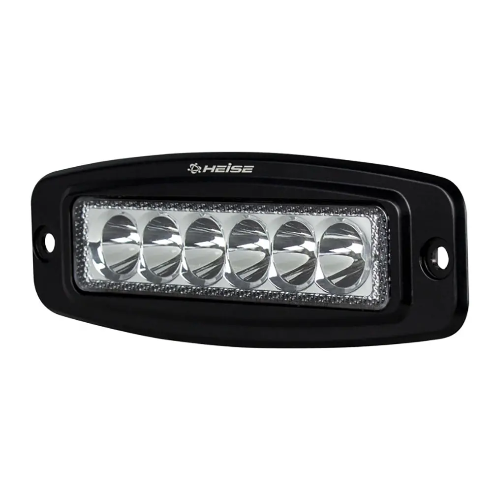 Heise 6 Led Single Row Driving Light - Flush Mount [He-Fmdl1] 1