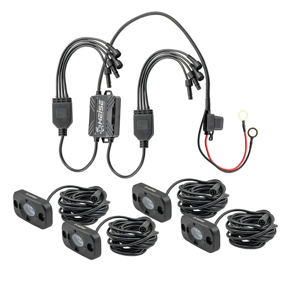 Heise Rgb Accent Lighting Kit - 4 Pack [He-4Tlrgbk] 1