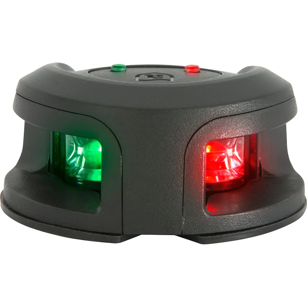 Attwood Lightarmor Bow Mount Navigation Light - Composite Black - Bi-Color - 2Nm [Nv2002pb-7] 1