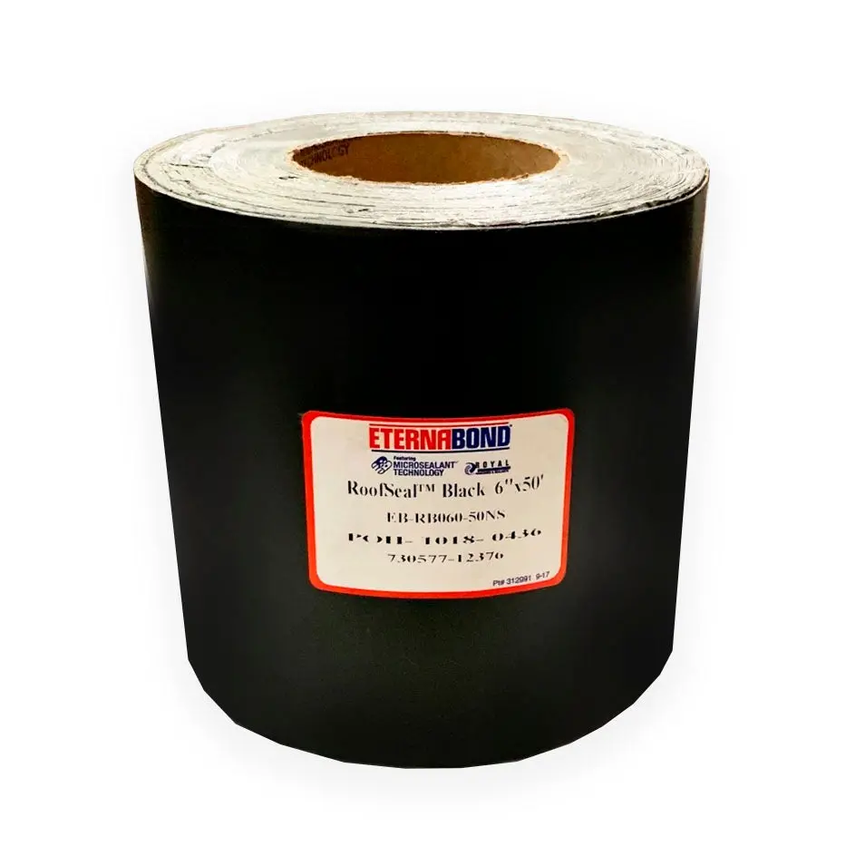 6" Black Eternabond Roof Leak Repair Tape Patch Seal - Choose Your Length 1