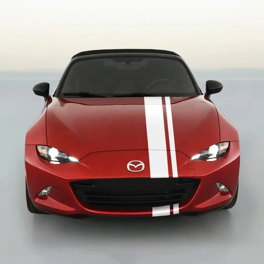 Mazda Miata 6" Offset Racing Stripe Kit 1