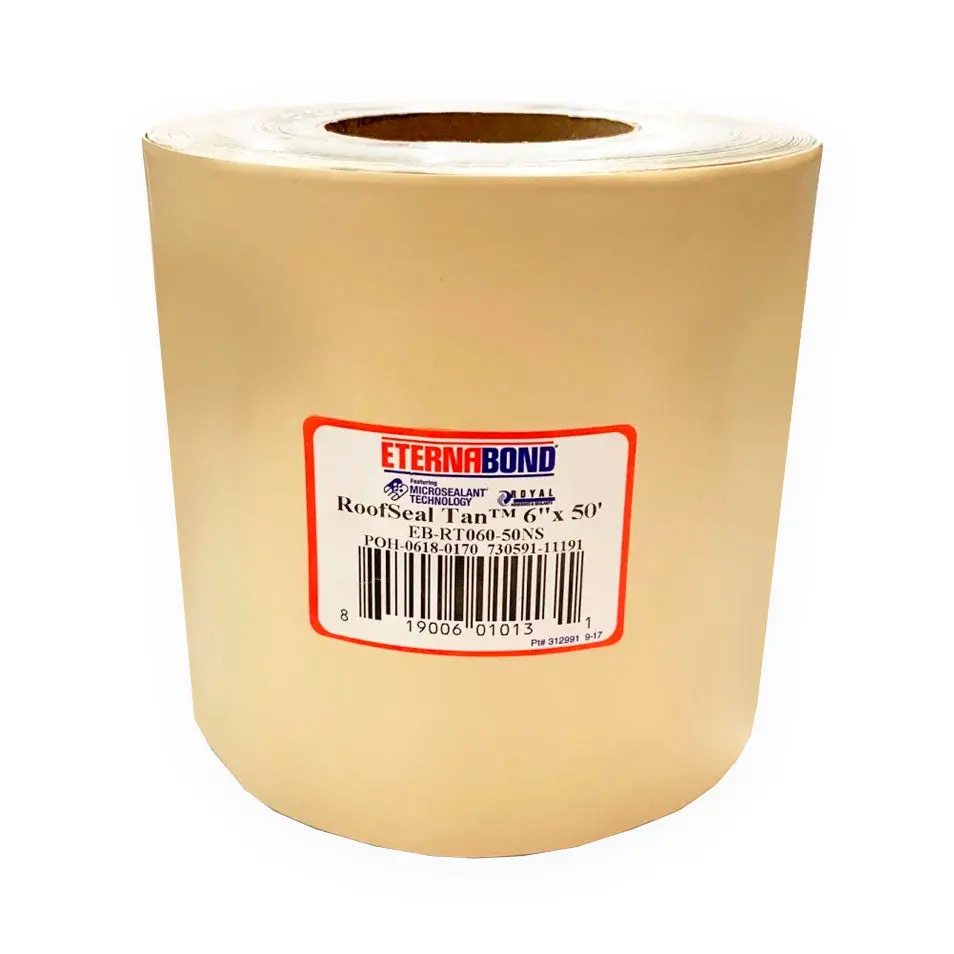 6" Tan Eternabond Roof Leak Repair Tape Patch Seal 1