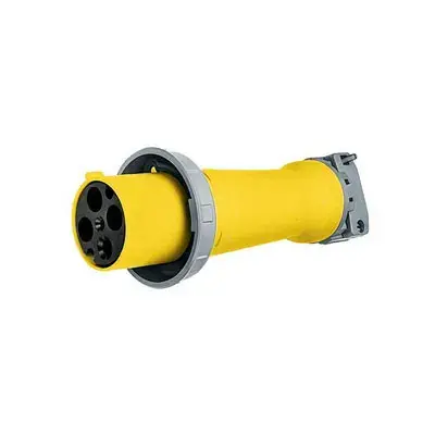 Hubbell - Pin And Sleeve Connector: 100 Amps - Plugs And Receptacles, 3 Poles, 1 1