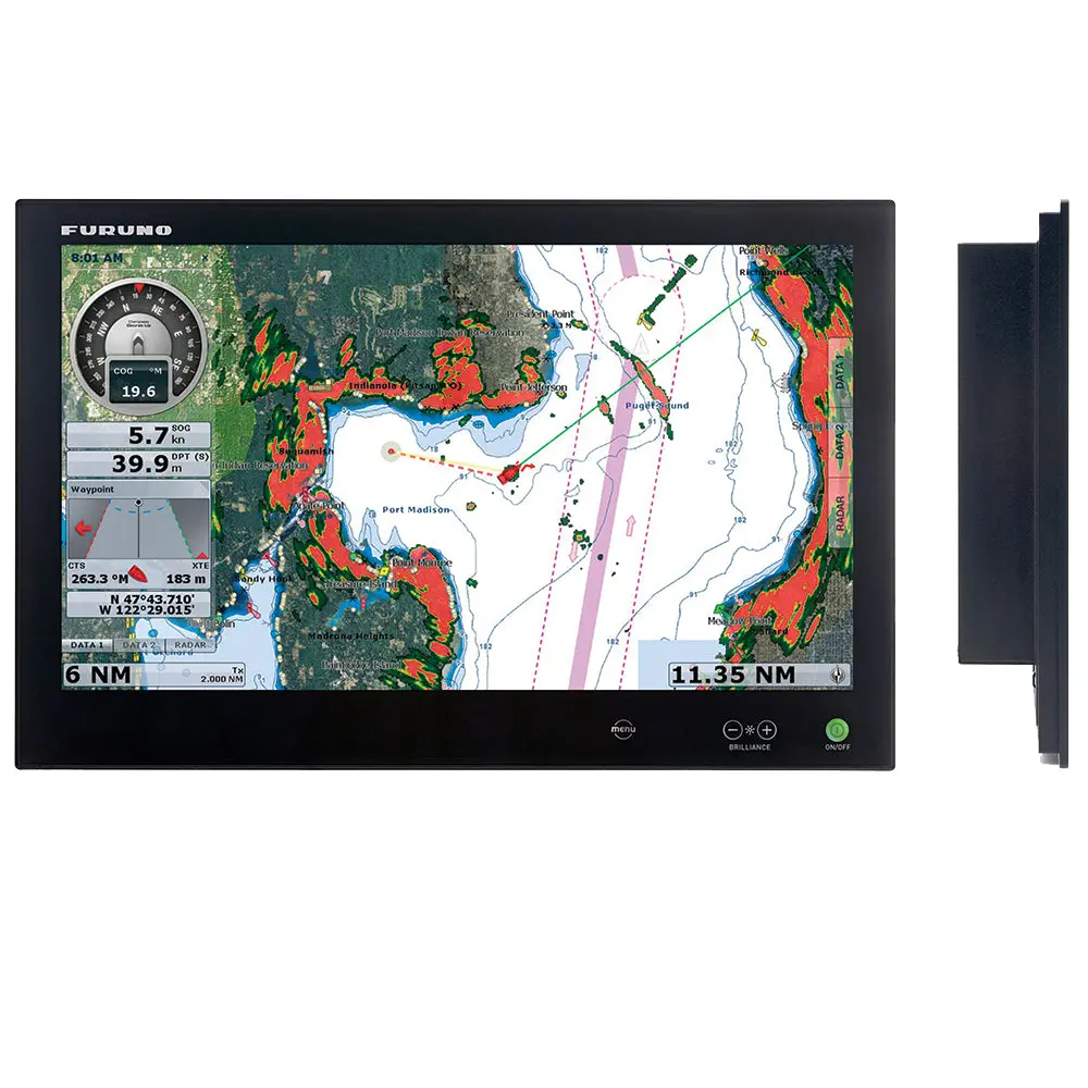 Furuno Mu245t 24" Wide Screen Multi Touch Monitor [Mu245t] 1