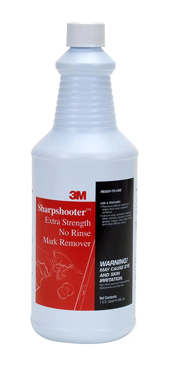 3M - Sharpshooter Extra Strength No-Rinse Mark Remover - 1 Quart 1