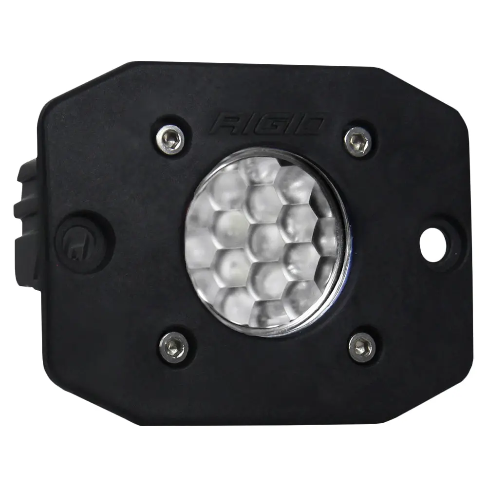 Rigid Industries Ignite Flush Mount Diffused - Single - Black [20631] 1