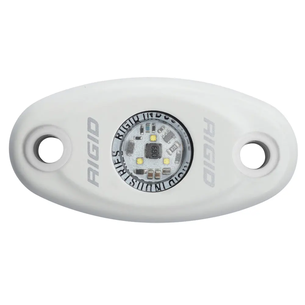 Rigid Industries A-Series White Low Power Led Light - Single - White [480153] 1