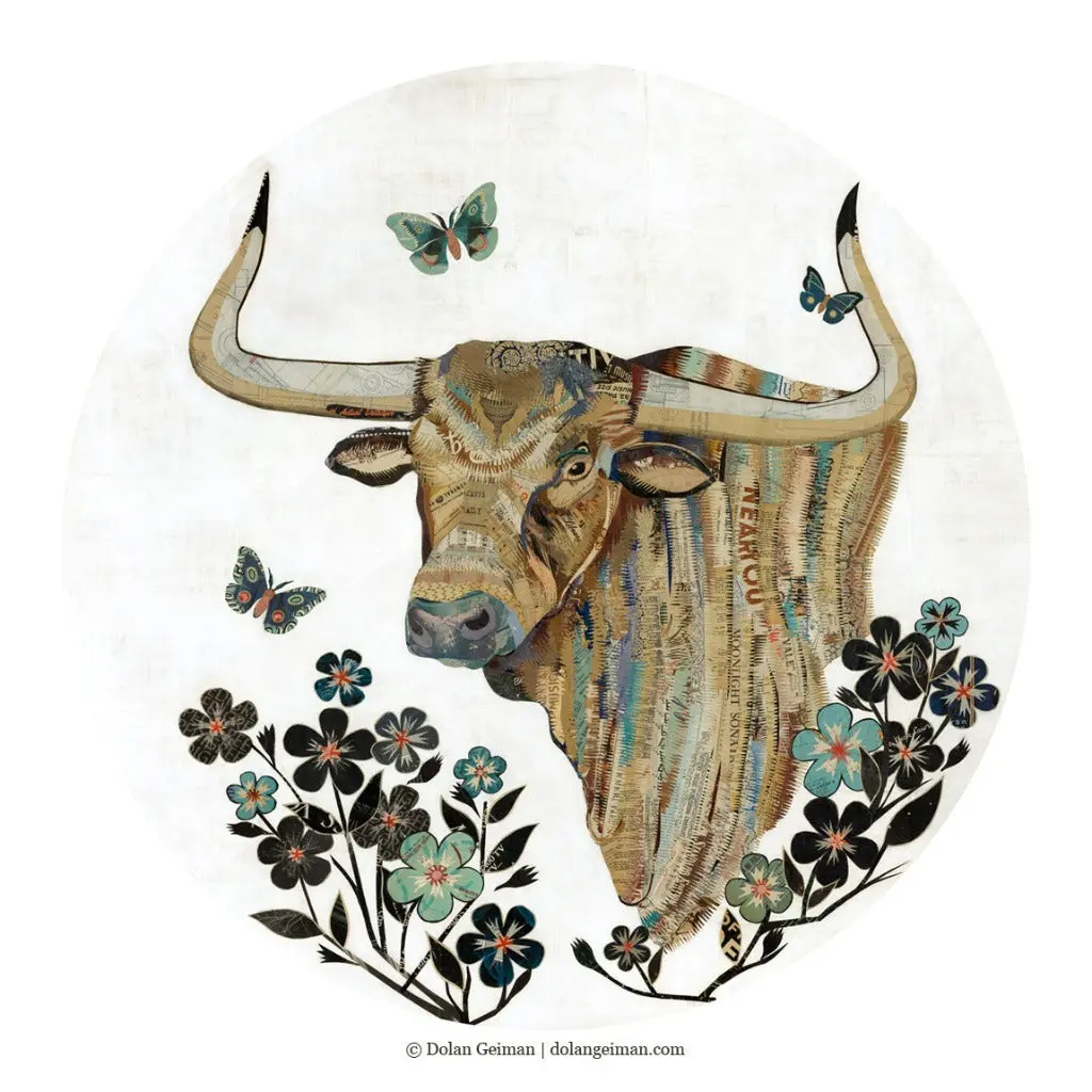 Evening Pasture Repose Limited Edition Paper Print 1