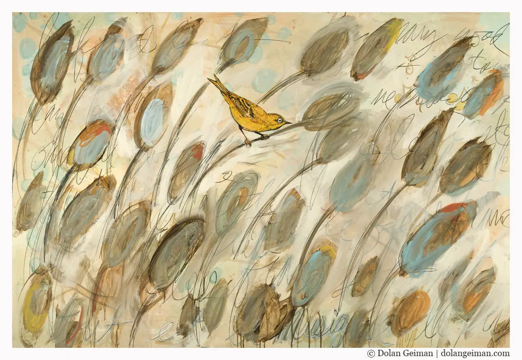 In The Cattails Limited Edition Paper Print 1