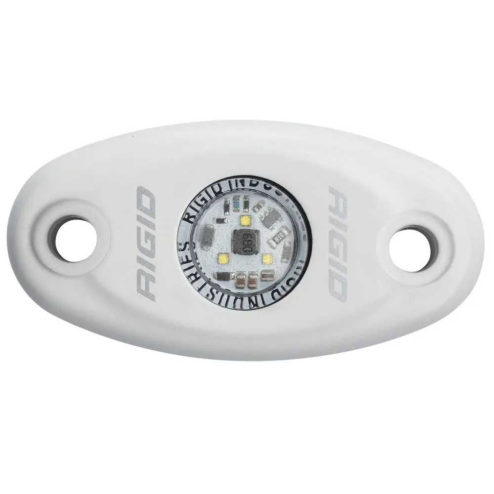 Rigid Industries A-Series White Low Power Led Light - Single - Natural White [480143] 1