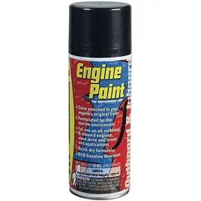 Moeller - Suzuki Charcoal Marine Engine Spray Paint 1