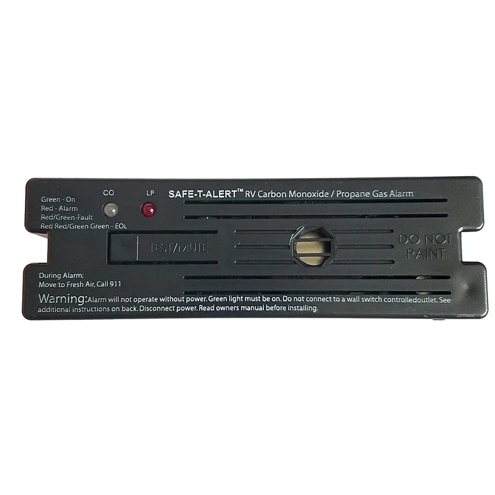 Safe-T-Alert Combo Carbon Monoxide Propane Alarm Surface Mount - Black [35-741-Bl] 1