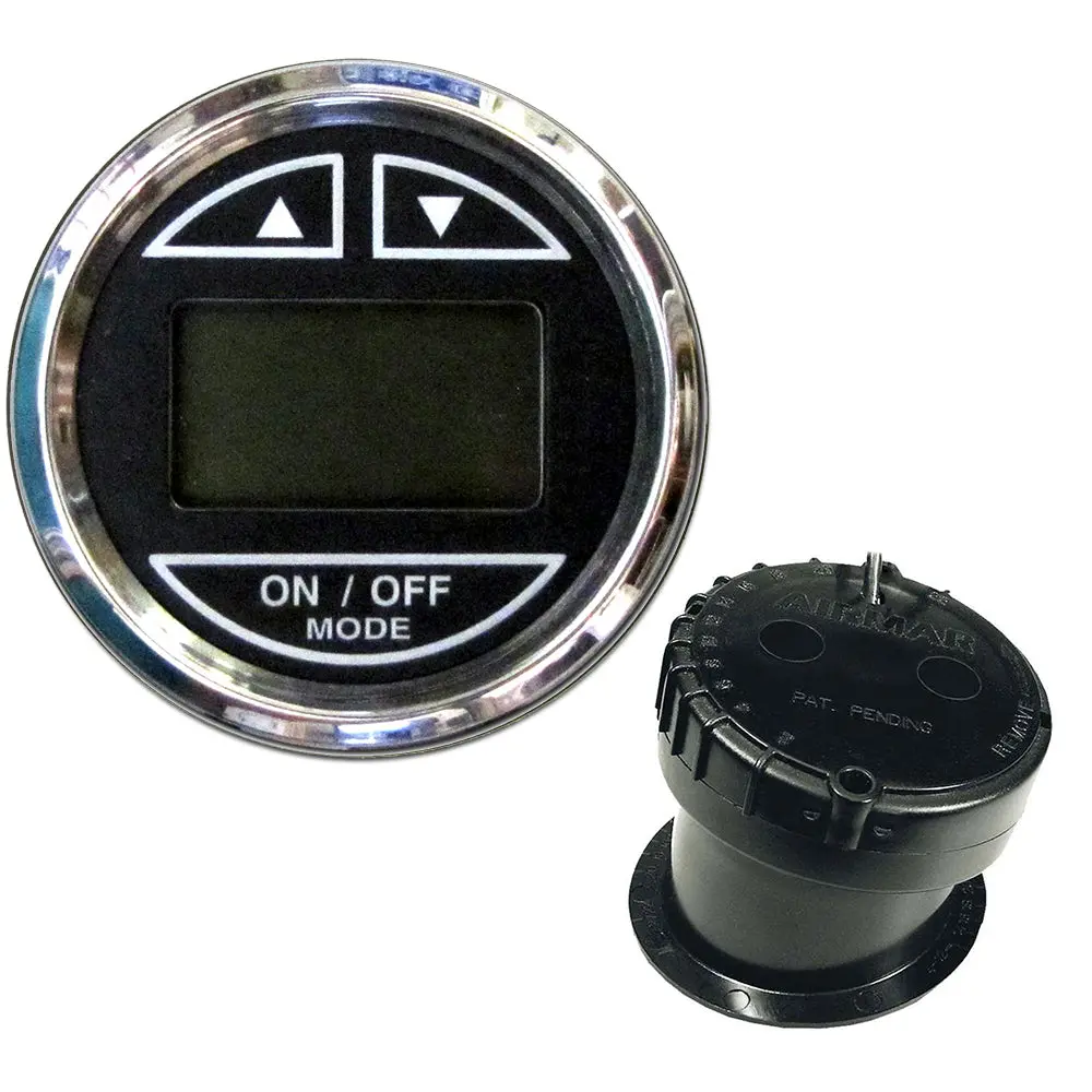 Faria Chesapeake Black 2" Depth Sounder W/In-Hull Transducer [13751] 1