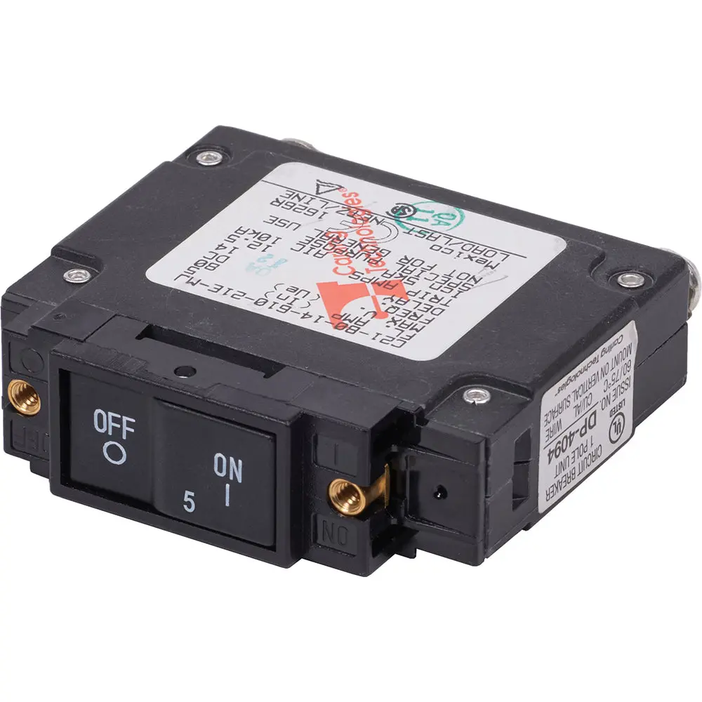 Blue Sea 7440 Ul-489 Circuit Breaker - 5A Flat Rocker [7440] 1