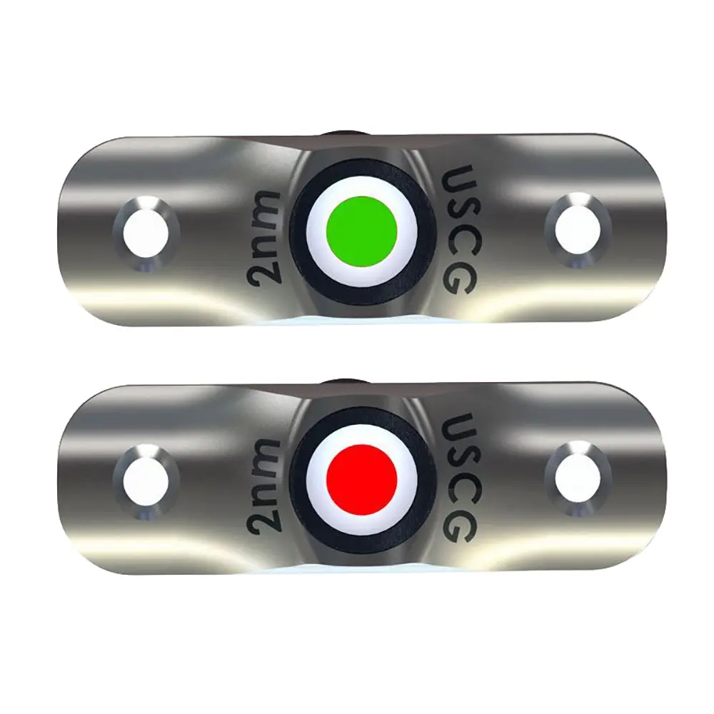 Taco Rub Rail Mounted Led Navigation Light Set - 2-1/2" [F38-6800D] 1