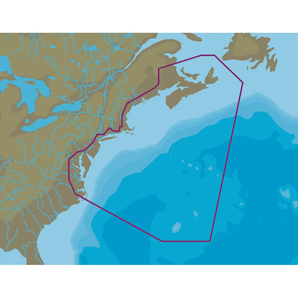 C-Map 4D Na-D062 Nova Scotia To Chesapeake Bay - Microsd/Sd [M-Na-D062-Ms] 1