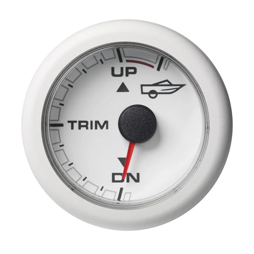 Veratron 52Mm (2-1/16") Oceanlink Engine Trim - Up/Down - White Dial  Bezel [A2c1065840001] 1