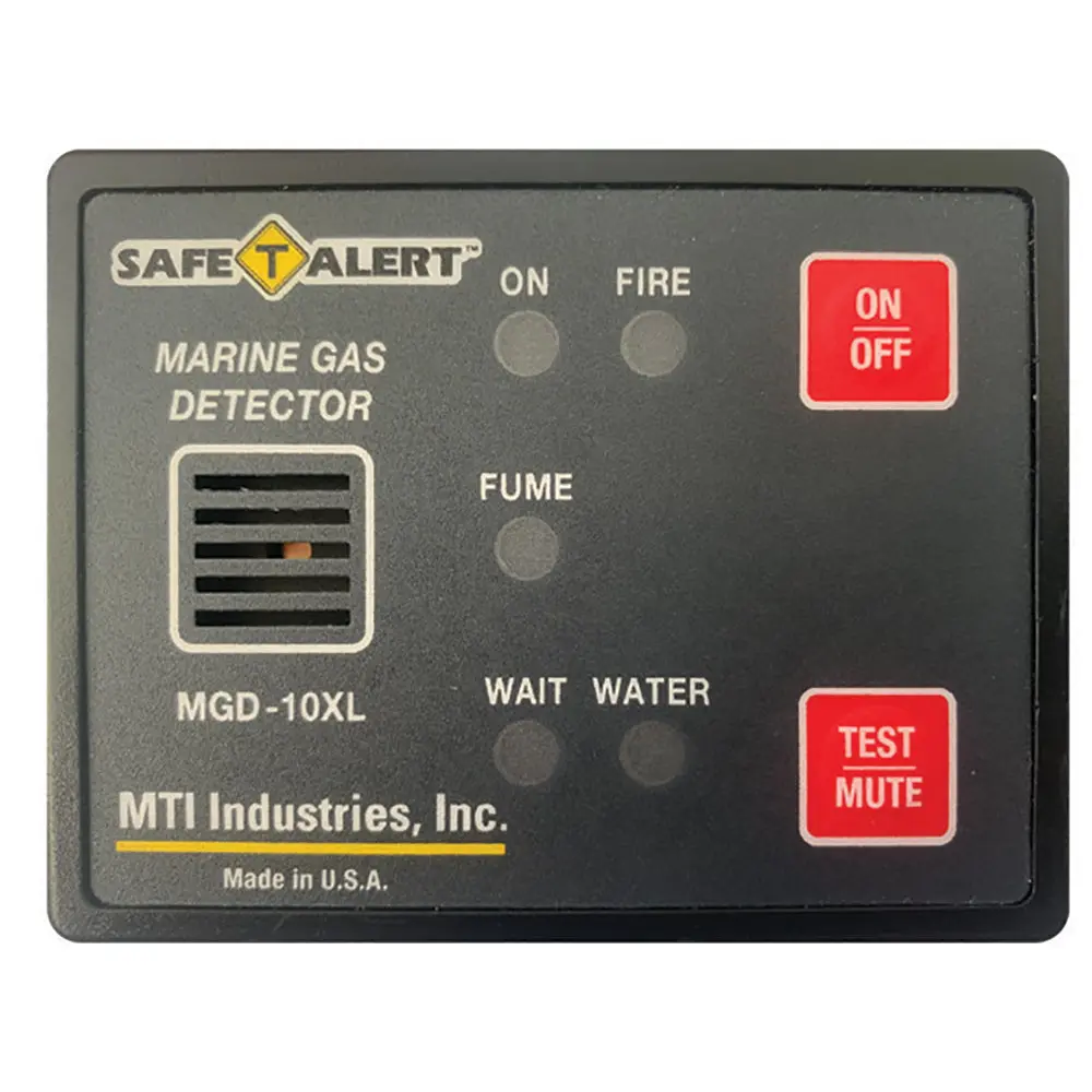 Safe-T-Alert Gas Vapor Alarm Fume, Fire, Bilge Water - Black Surface Mount [Mgd-10Xl] 1