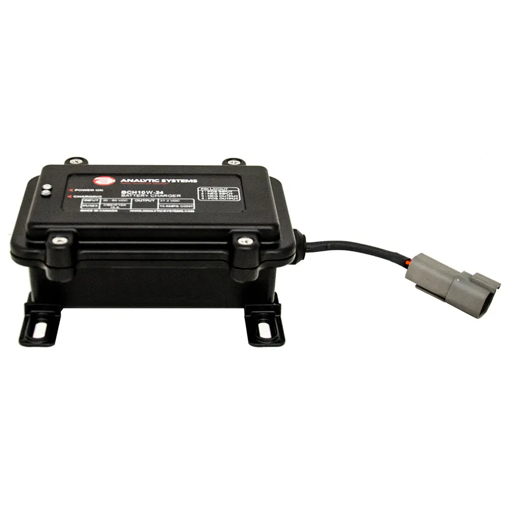 Analytic Systems Waterproof Ip66 Dc Battery Charger 10A, 24V Out, 30-80V In, Ruggedized [Bch10w-24] 1