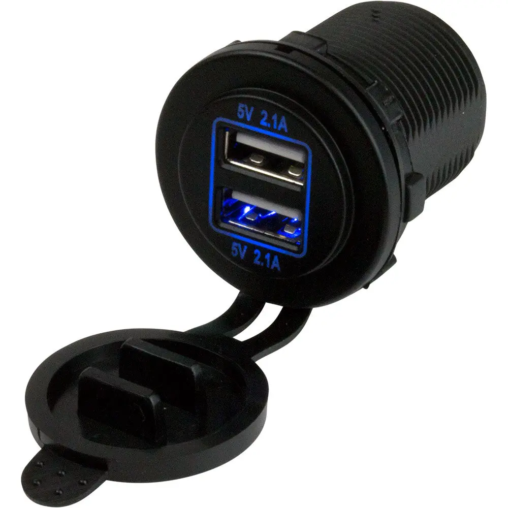Sea-Dog Dual Usb Power Socket [426515-1] 1