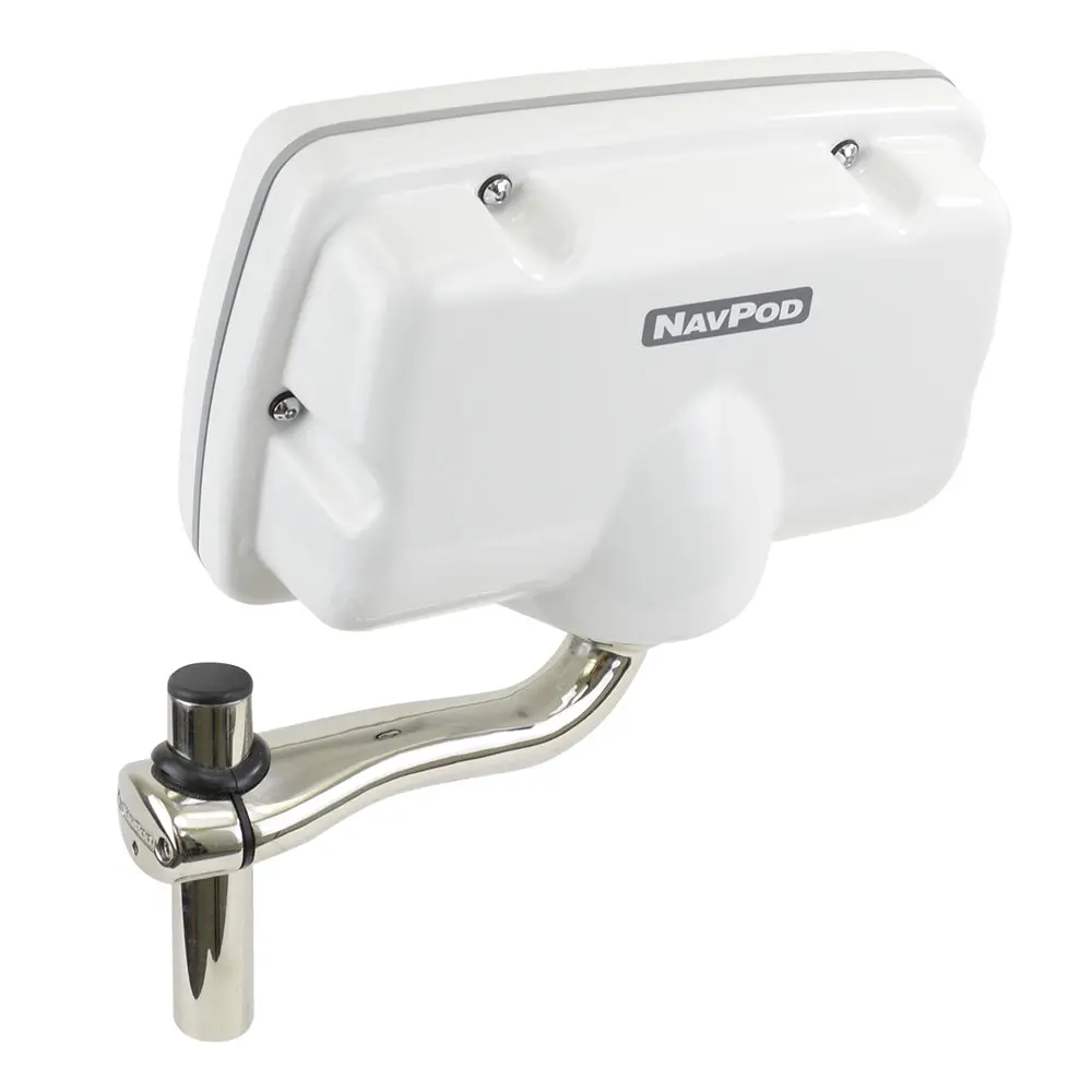 Navpod Railmount Pre-Cut F/Simrad Nss9 Evo3/Bg Zeus3 9 Fits 1" Or 1.25" Tubing [Rmx4600-06] 1