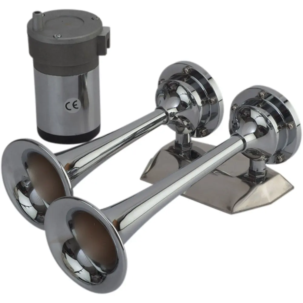 Sea-Dog Maxblast Air Horn - Mini Dual Trumpet [432620-1] 1