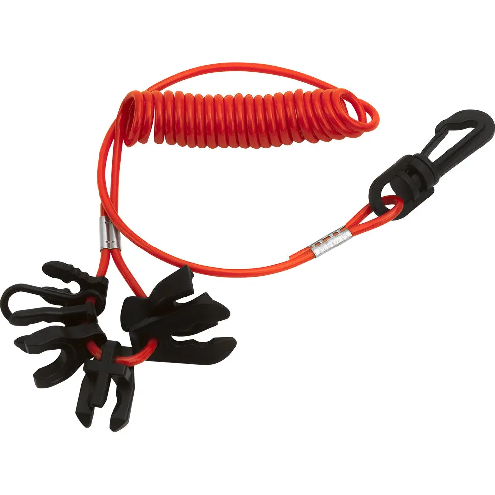Sea-Dog 7 Key Kill Switch Universal Lanyard [420495-1] 1