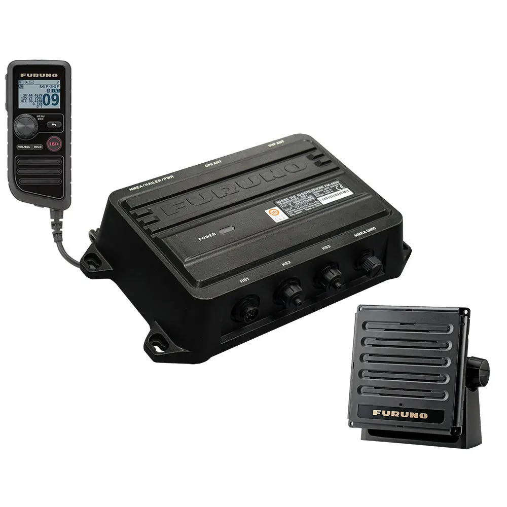 Furuno Fm4850 Black Box Vhf Radio W/Gps, Ais, Dsc  Loudhailer [Fm4850] 1