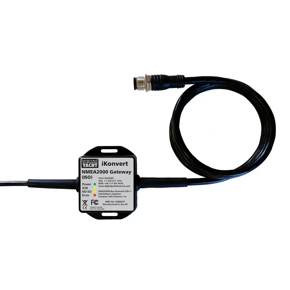Digital Yacht Ikonvert Nmea 2000 Gateway W/Iso Interface [Zdigikvt] 1