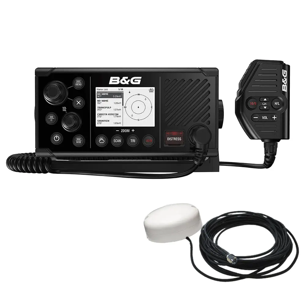 Bg V60-B Vhf Marine Radio W/Dsc, Ais (Receive  Transmit)  Gps-500 Gps Antenna [000-14819-001] 1