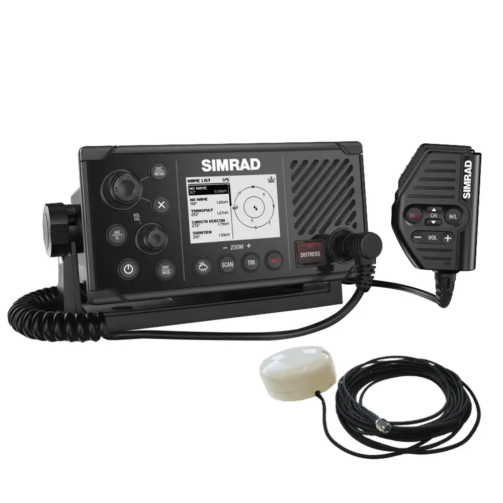 Simrad Rs40-B Vhf Radio W/Class B Ais Transceiver  Gps-500 Antenna [000-14818-001] 1