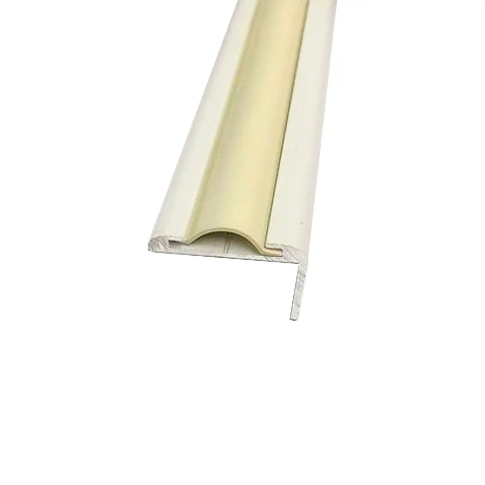 7/8" Colonial White Rv Marine Vinyl Flat Insert Trim Flexible Screw Cover 1