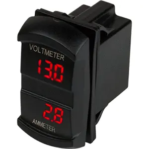 Sea-Dog Dual Volt/Amp Meter Rocker Style Switch [421645-1] 1
