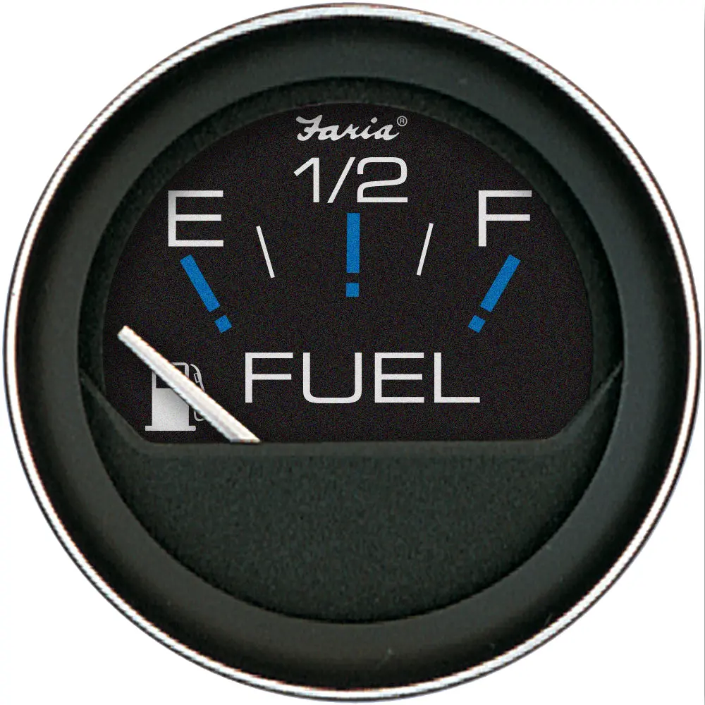 Faria Coral 2" Fuel Level Gauge (E-1/2-F) [13001] 1