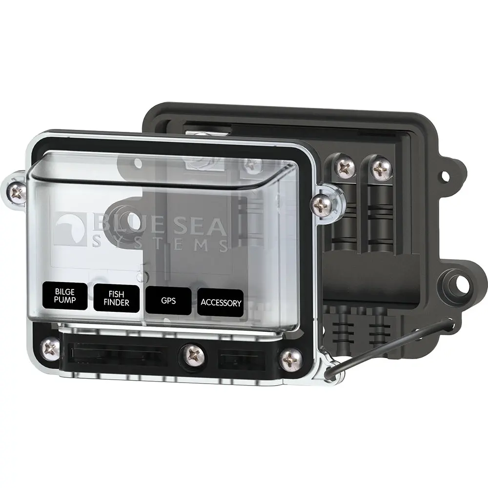 Blue Sea 2356 Water Resistant Busbar - 100 Amp W/Cover [2356] 1