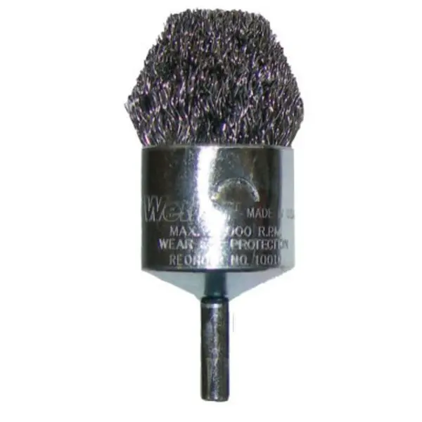 Weiler - Controlled Flare End Brushes, Stainless Steel, 22,000 Rpm, 1" 1