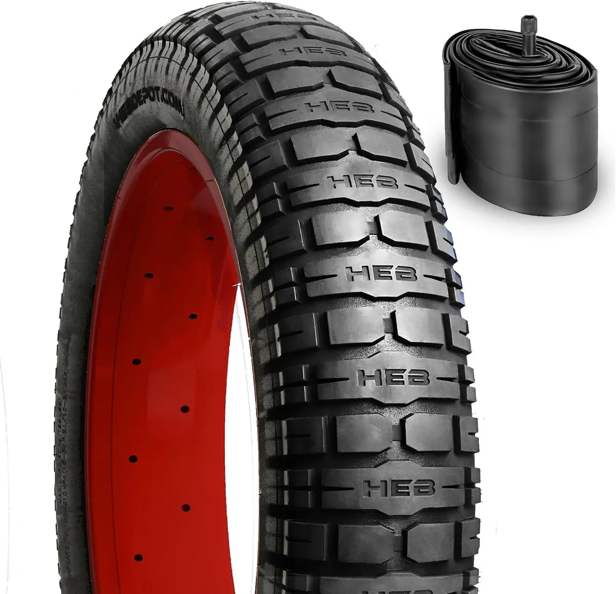 Heb Viperess Fat Tire 20X4 (Includes 1 Tire/ 1 Tube) 1