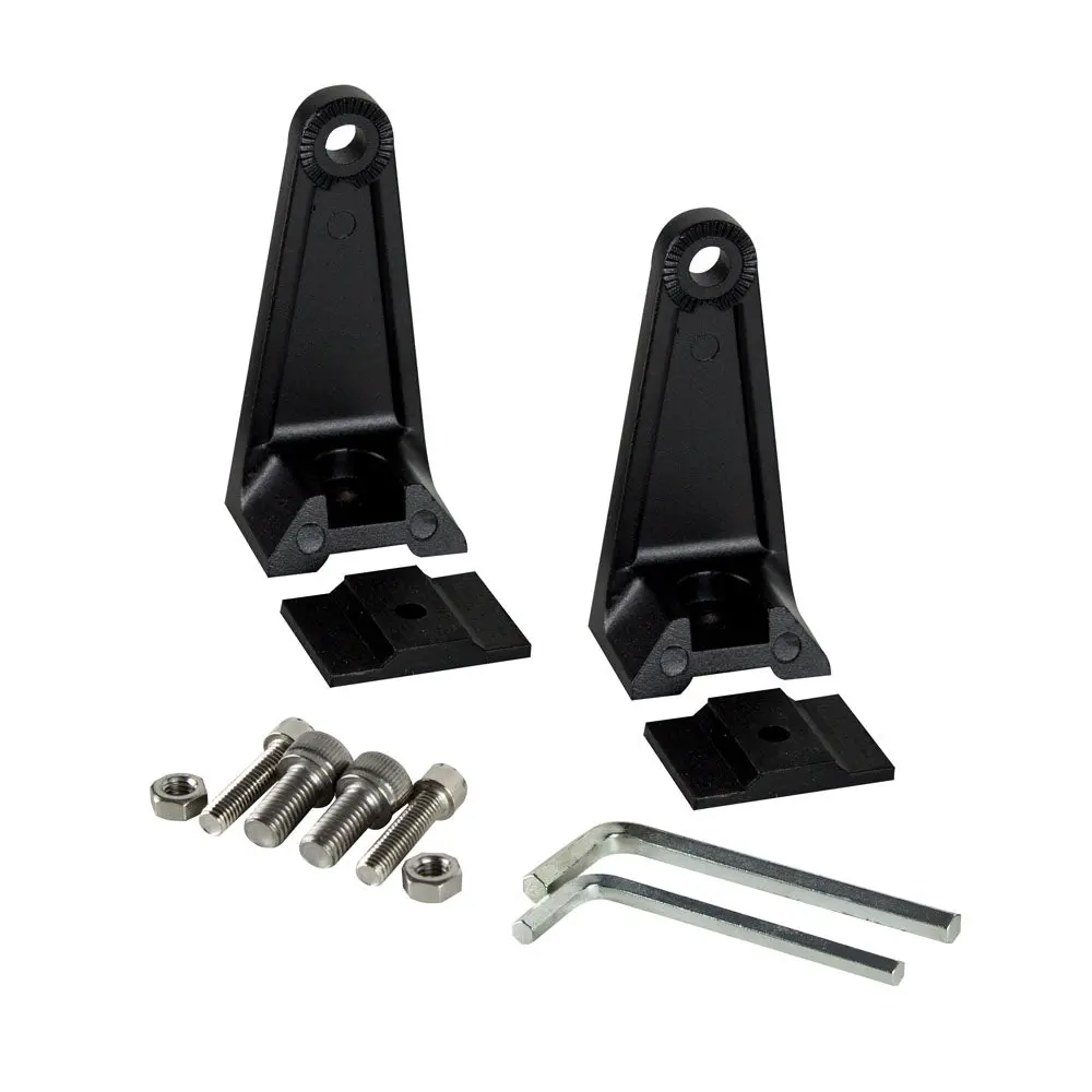 Heise Replacement Lightbar Mounting Brackets  Hardware [He-Rmbk] 1