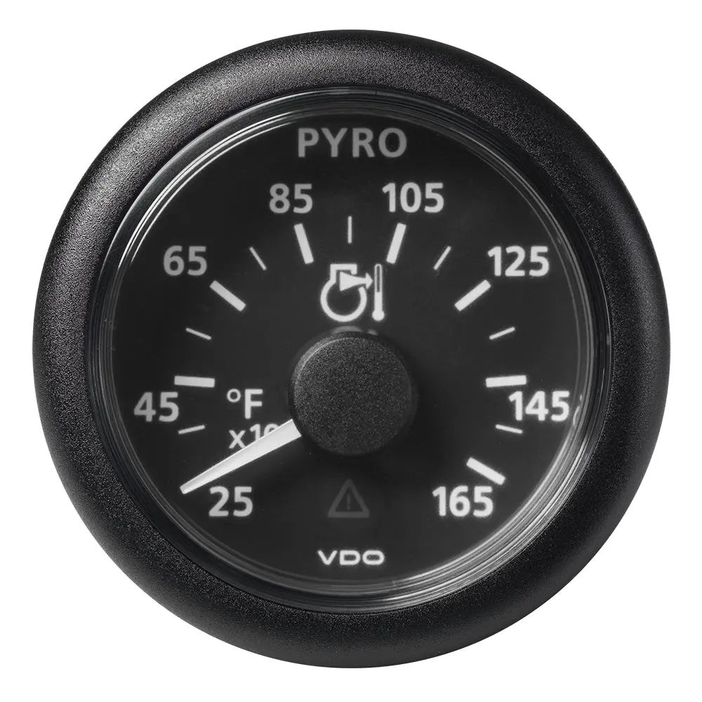 Veratron 52 Mm (2-1/16") Viewline Pyrometer - 250 To 1650F - Black Dial  Bezel [A2c59512334] 1