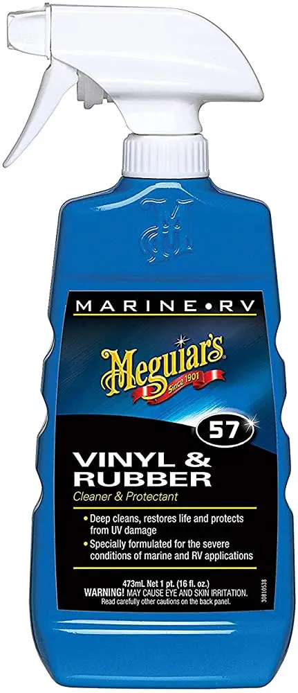 Meguiar's - Marine/Rv Vinyl & Rubber Cleaner & Protectant Spray 16Oz 1