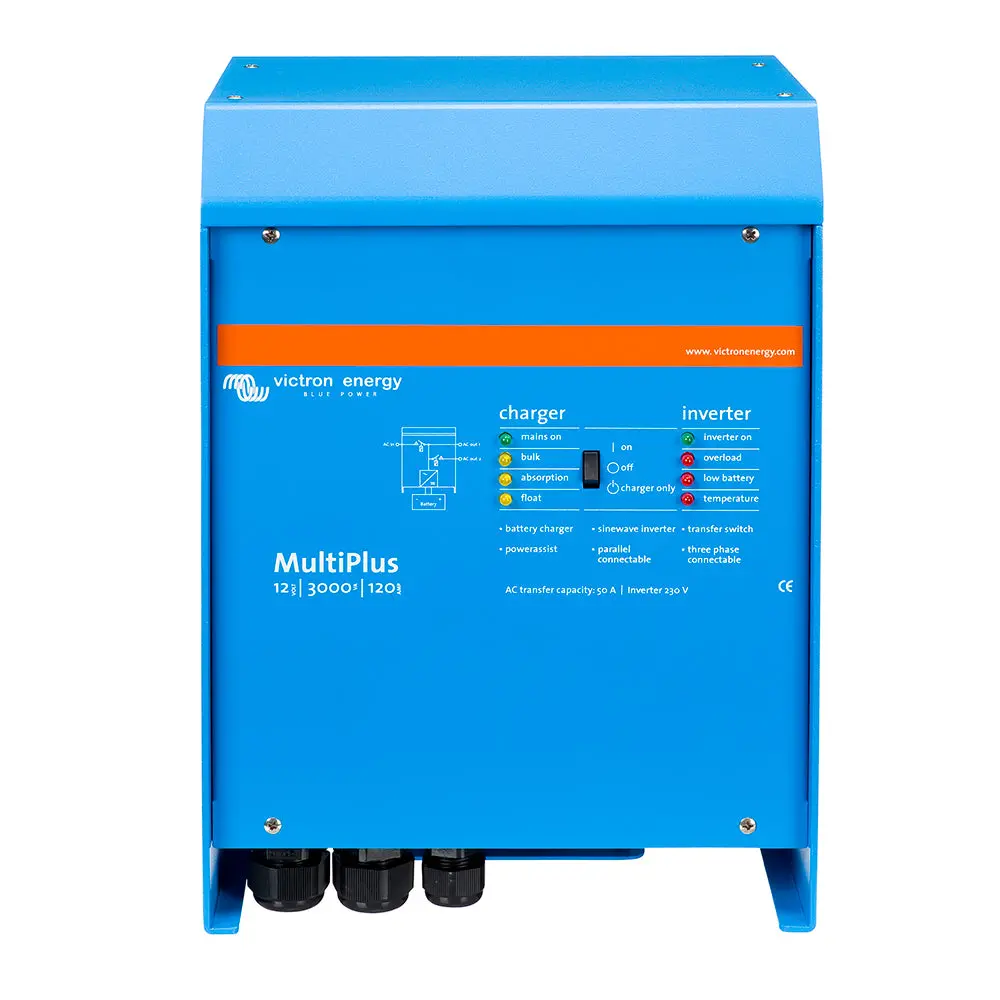 Victron Multiplus Inverter/Charger 12Vdc - 3000Va - 120Vac W/ 120Amp Charger - 50Amp Transfer Switch - Ul Approved [Pmp122301102] 1