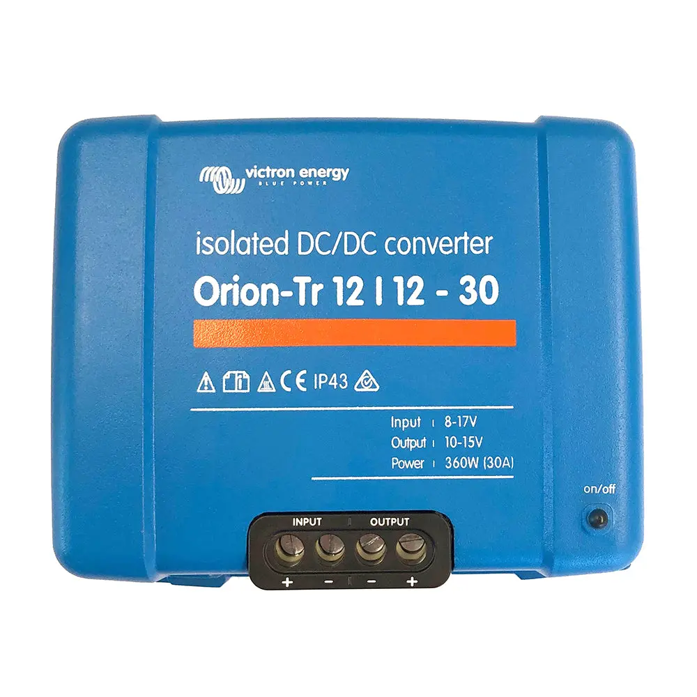 Victron Orion-Tr Dc-Dc Converter - 12 Vdc To 12 Vdc - 30Amp Isolated [Ori121240110] 1
